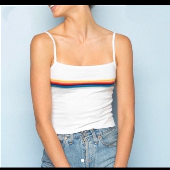 Brandy Melville Rainbow Faye Tank - Picture 1 of 3